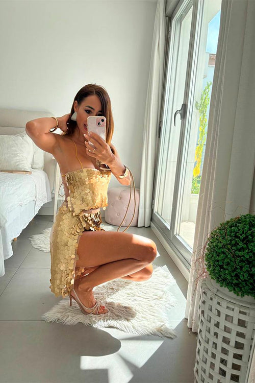 Conjunto Malia Dorado