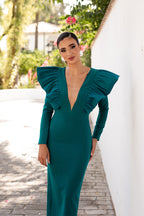 Vestido Molin Petróleo