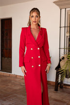 Vestido/Blazer Rojo