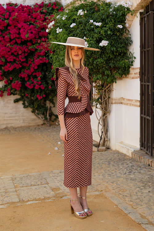 Vestido Kaelis Tierra