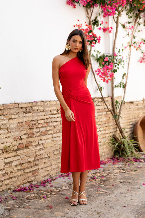 Vestido Opazo Rojo