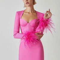 Vestido Rialto Fucsia