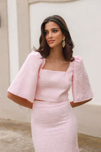 Conjunto Elara Falda Rosa