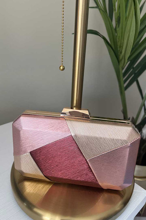 Bolso Tricolor Rosa