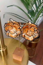 Pendientes Flor Dorada