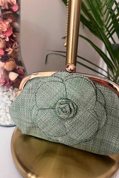 Bolso Rafia Verde