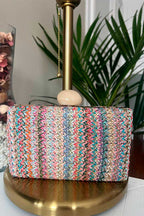 Purple Round Bag