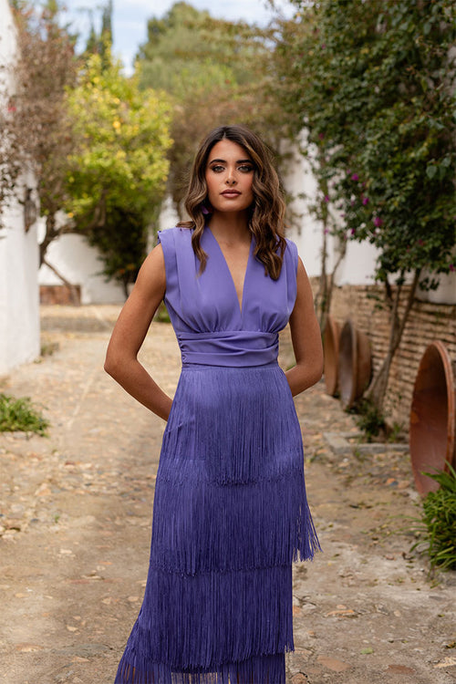 Vestido Cleo Lila