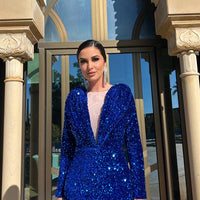 Vestido Emanuela Azul