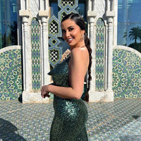 Mono Green Sequins