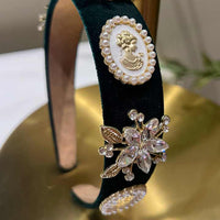Diadema Pedrería Verde
