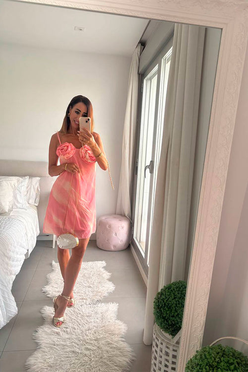 Vestido rosas