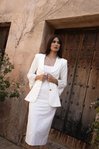 Ensemble Gazell blanc