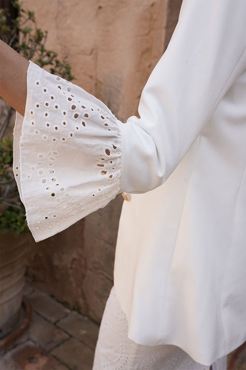 Ensemble Gazell blanc