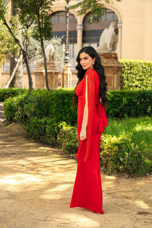 Vestido Lebrija Rojo
