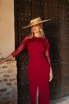 Vestido Portals Cereza