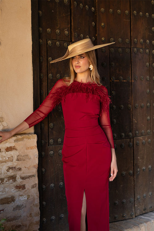 Vestido Portals Cereza
