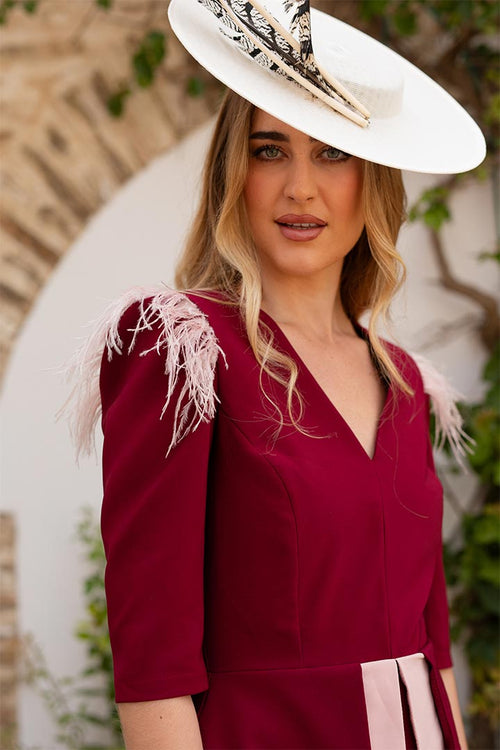 Vestido Indiana Granate