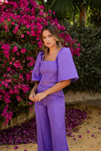 Conjunto Elara Pantalón Lila