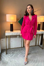 Maxi Blazer Bluma Fuchsia