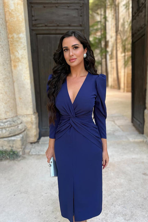 Vestido Carlyn Marino