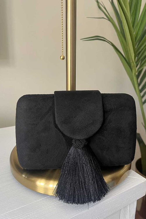 Bolso Fleco Negro