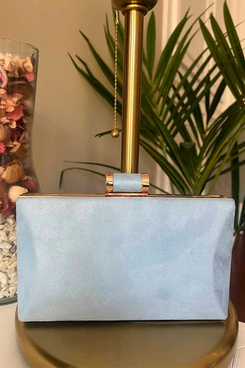 Bolso Celeste