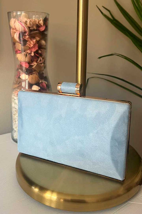 Bolso Celeste