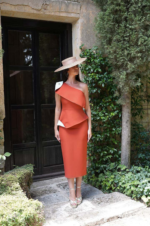 Vestido Rabat Teja
