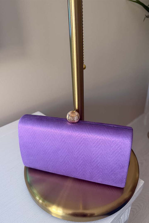 Purple Round Bag