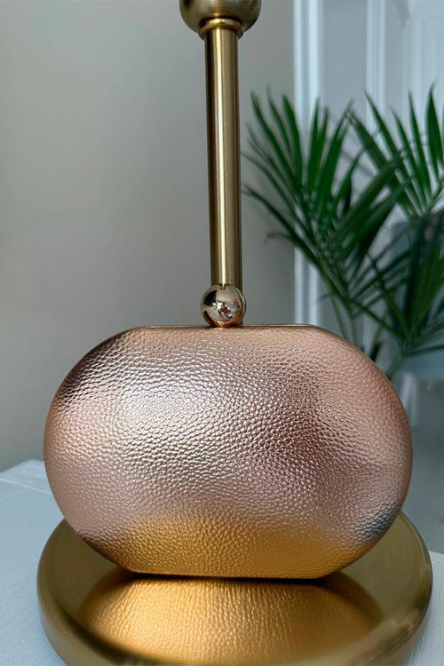 Purple Round Bag