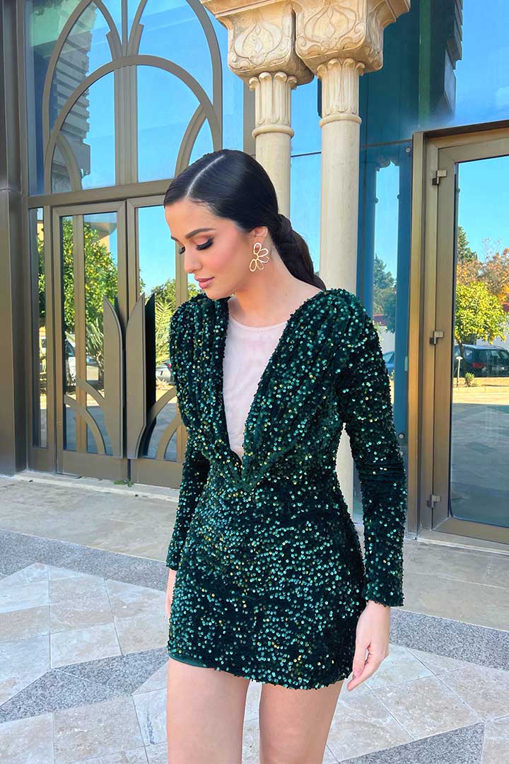 Vestido Emanuela Verde