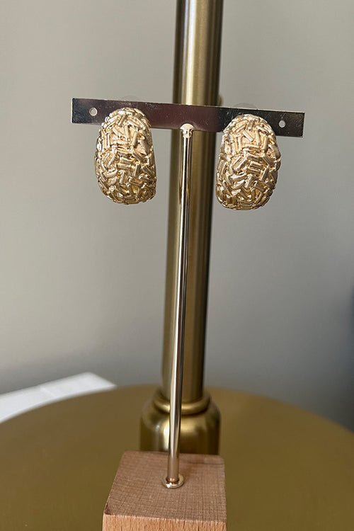 Pendientes Giro Dorado