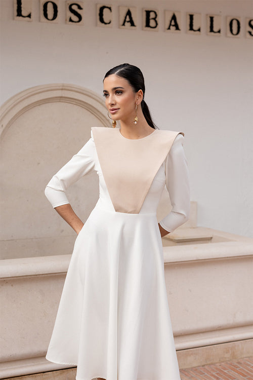 Vestido Alison Blanco