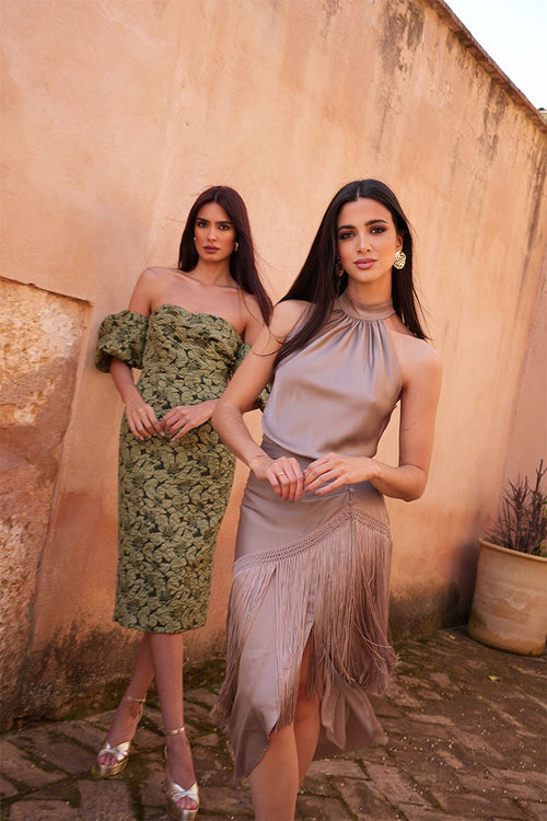 Vestido Mantón